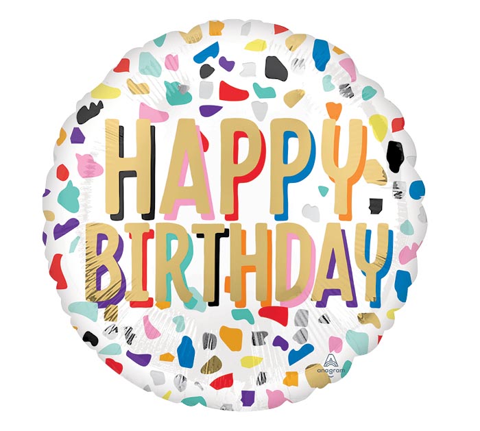 18inch Mylar Birthday Balloon