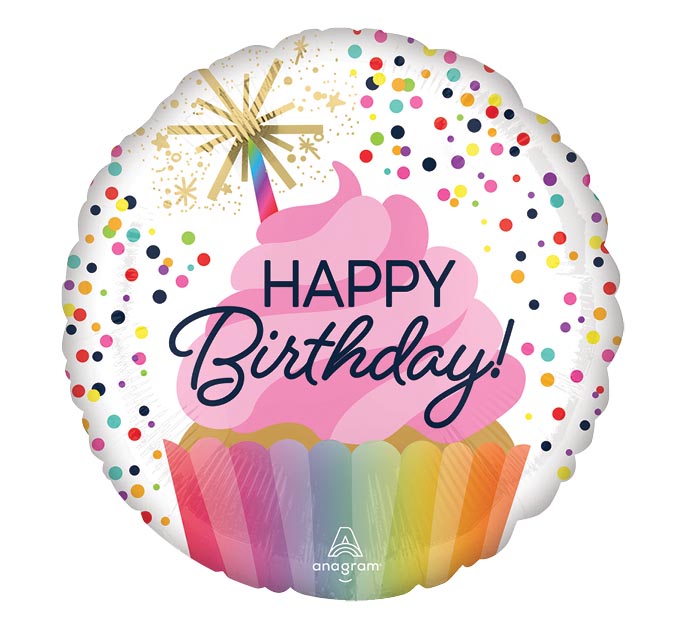 18inch Mylar Birthday Balloon