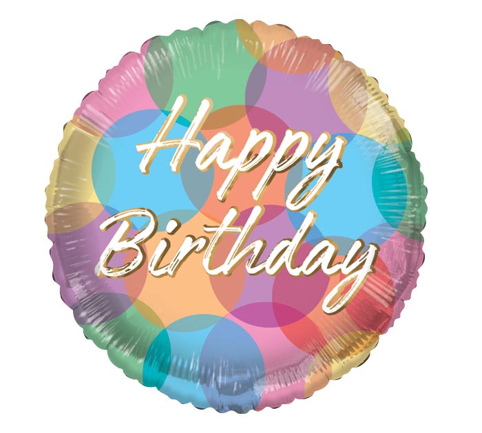 18inch Mylar Birthday Balloon