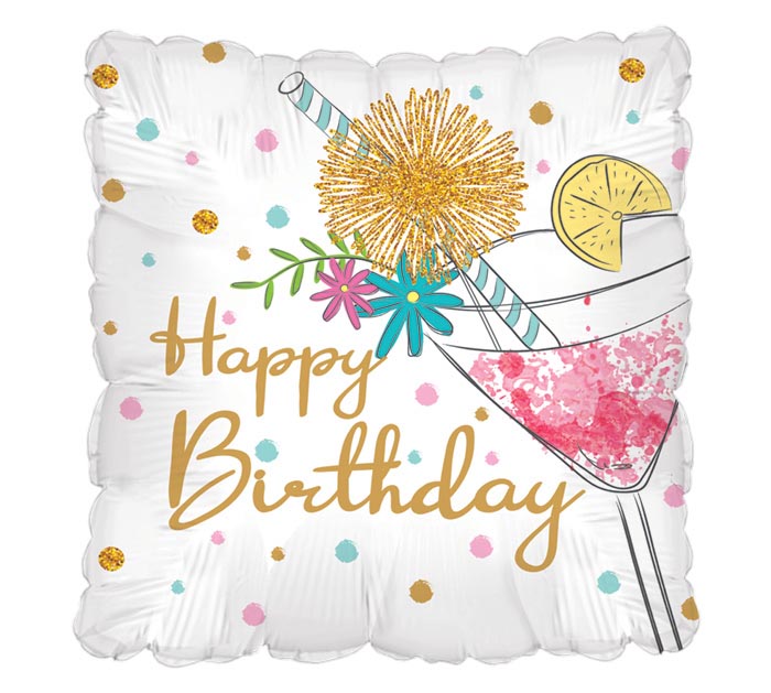 18inch Mylar Birthday Balloon