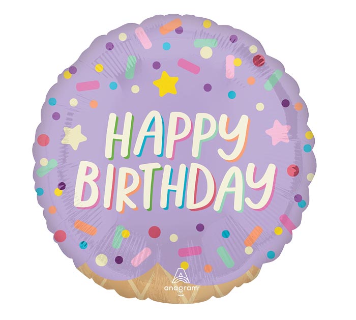 18inch Mylar Birthday Balloon