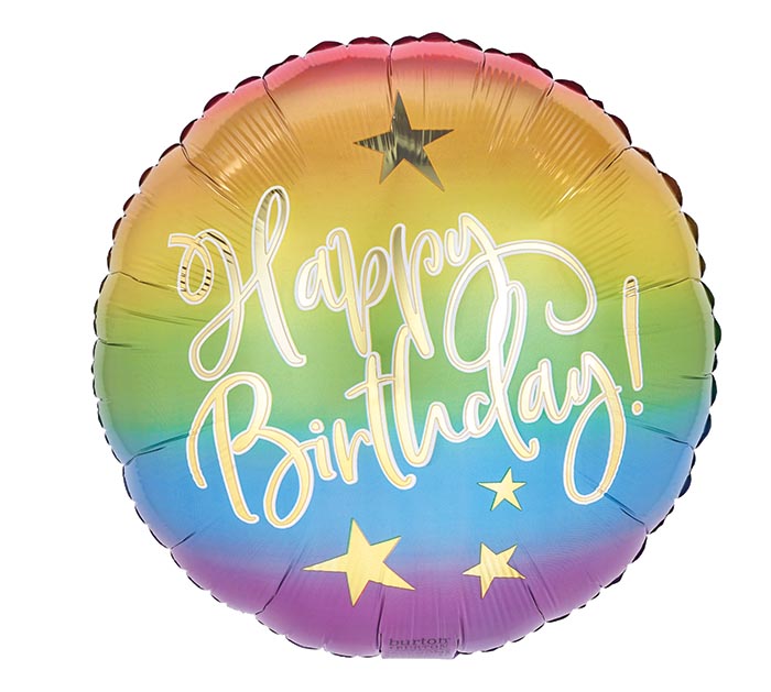 18inch Mylar Birthday Balloon