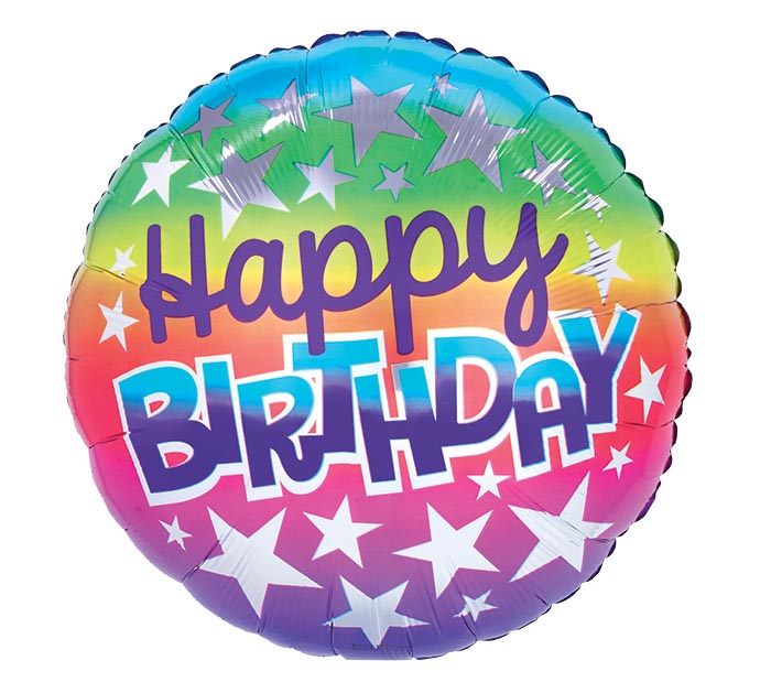 18inch Mylar Birthday Balloon