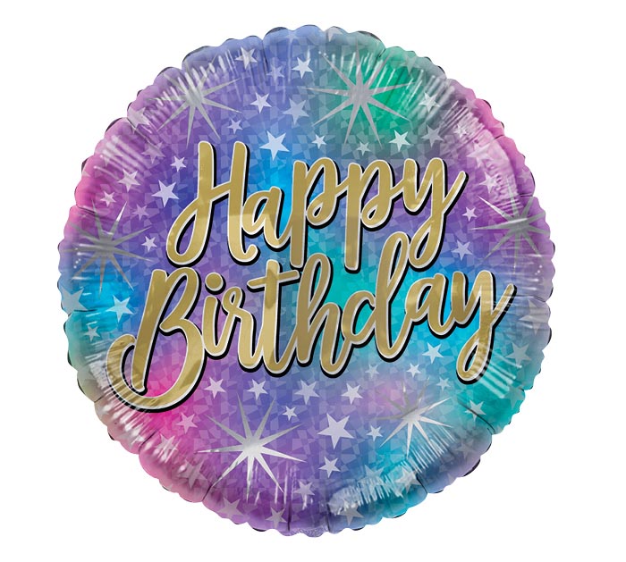 18inch Mylar Birthday Balloon
