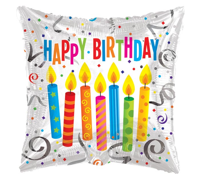 18inch Mylar Birthday Balloon