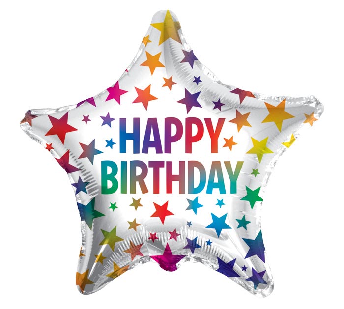 18inch Mylar Birthday Balloon