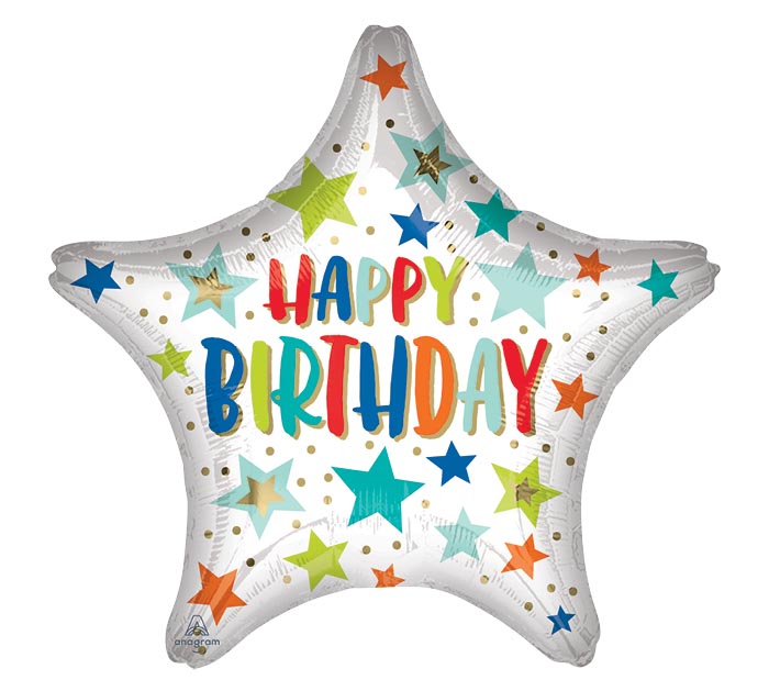 18inch Mylar Birthday Balloon