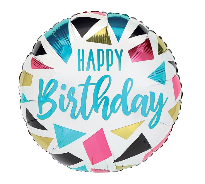 18inch Mylar Birthday Balloon