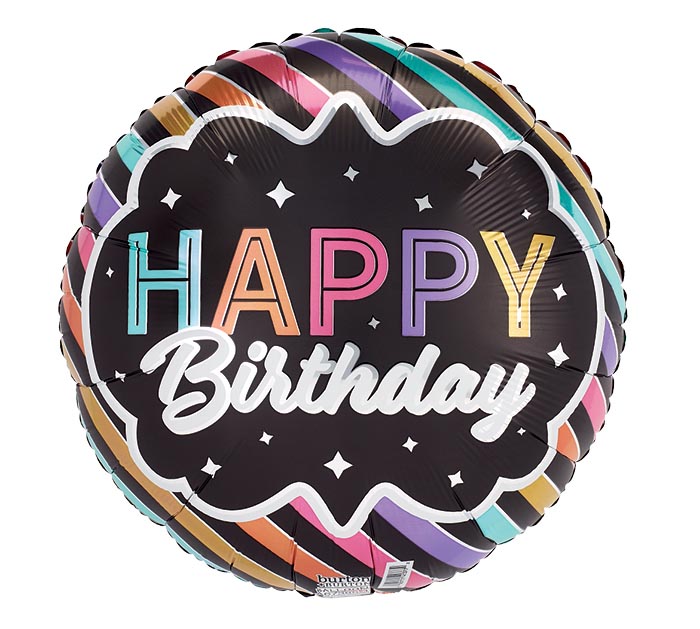 18inch Mylar Birthday Balloon